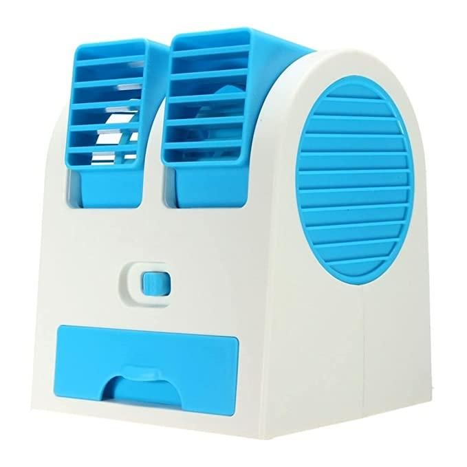 ortable Mini Air Cooler Fan with Water Tank – Personal Desktop Air Cooler for Home & Office