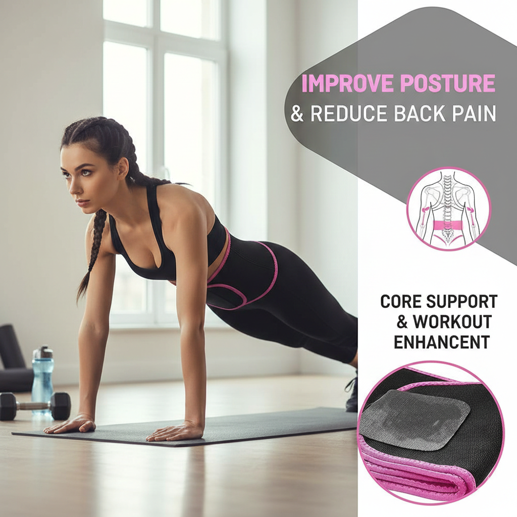 Adjustable Waist Trimmer Belt