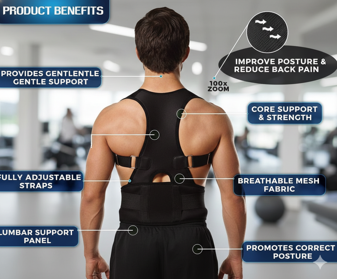 Posture Corrector Belt Unisex